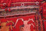 antique persian qashqai horse cover 47878 weave Nazmiyal