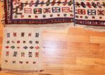antique persian qashqai horse cover 47882 hanging Nazmiyal