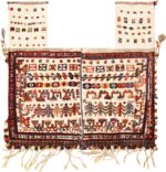 Antique Tribal Persian Qashqai Horse Cover 47882 Nazmiyal