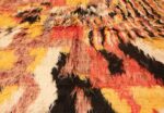 Background Vintage Moroccan Shag rug 47912 by Nazmiyal