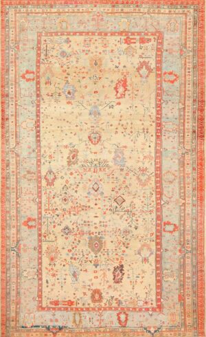 Beautiful Antique Turkish Ghiordes Rug 47702 Detail/Large View