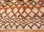 Border Tribal Vintage Berber Shag Moroccan rug 47929 by Nazmiyal