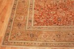 Corner Antique Persian Tabriz rug 47574 by Nazmiyal