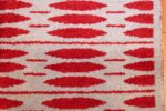 mid century vintage double sided swedish rug 47788 light border Nazmiyal