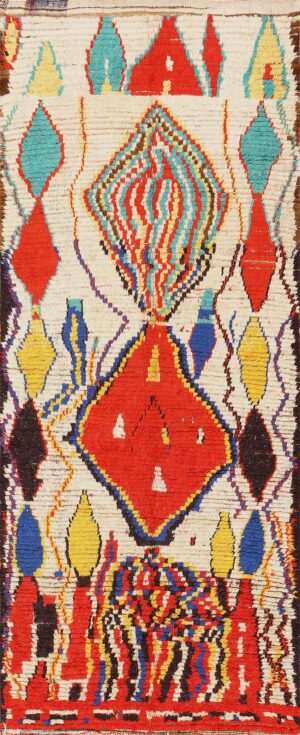 Vintage Moroccan Carpet 47926 Nazmiyal Antique Rugs