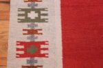 Vintage Scandinavian Swedish Rug 47787 Green Border Nazmiyal