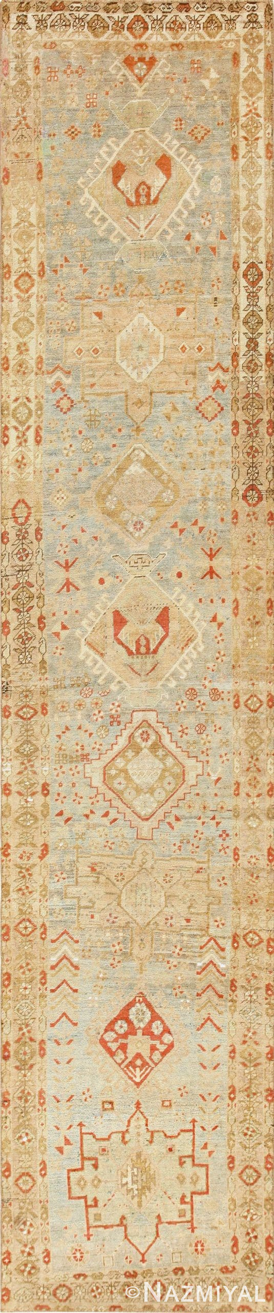 Antique Heriz Runner 47461 Detail/Large View