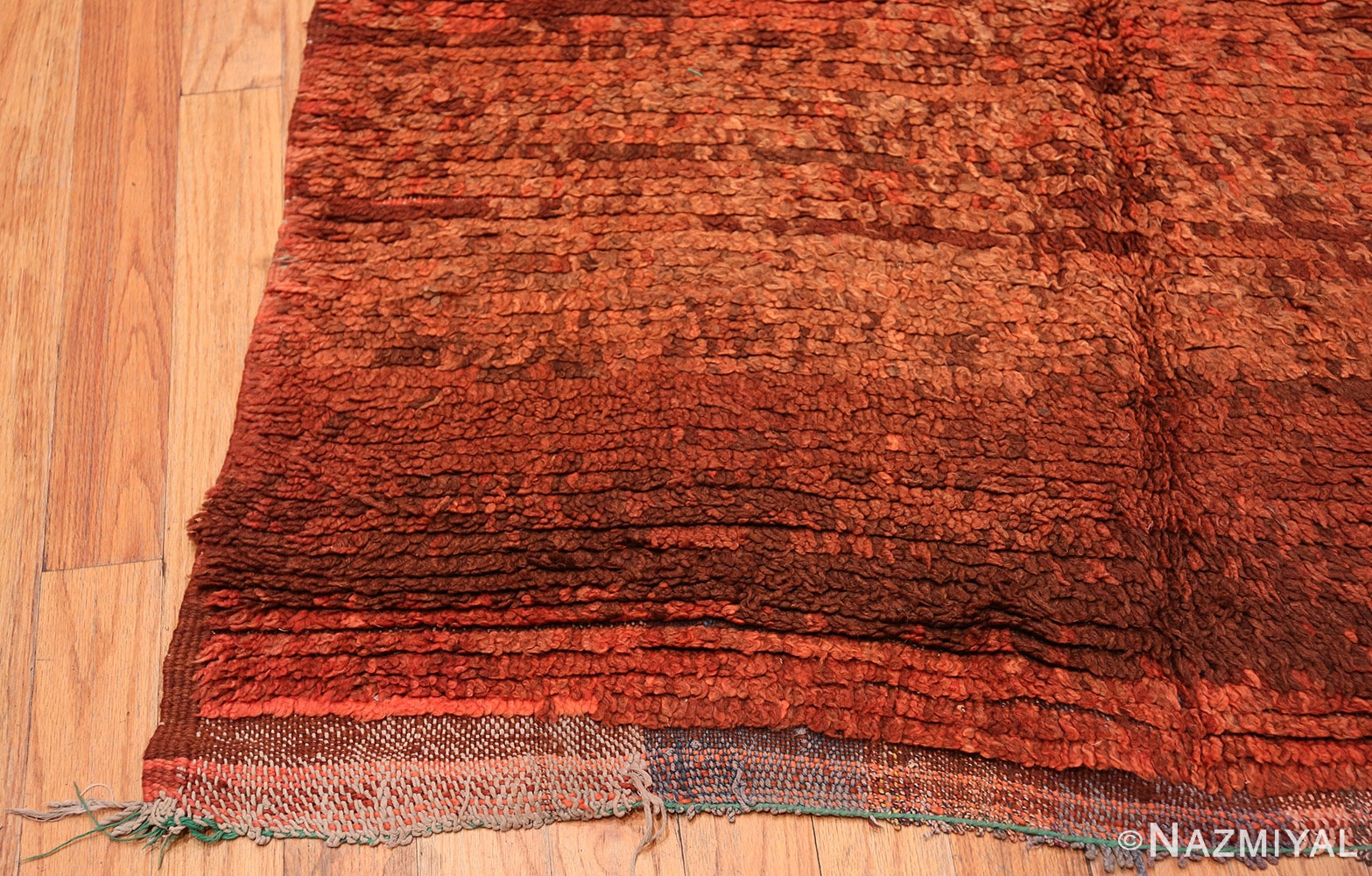 Corner Vintage Moroccan Berber runner 47909 by Nazmiyal
