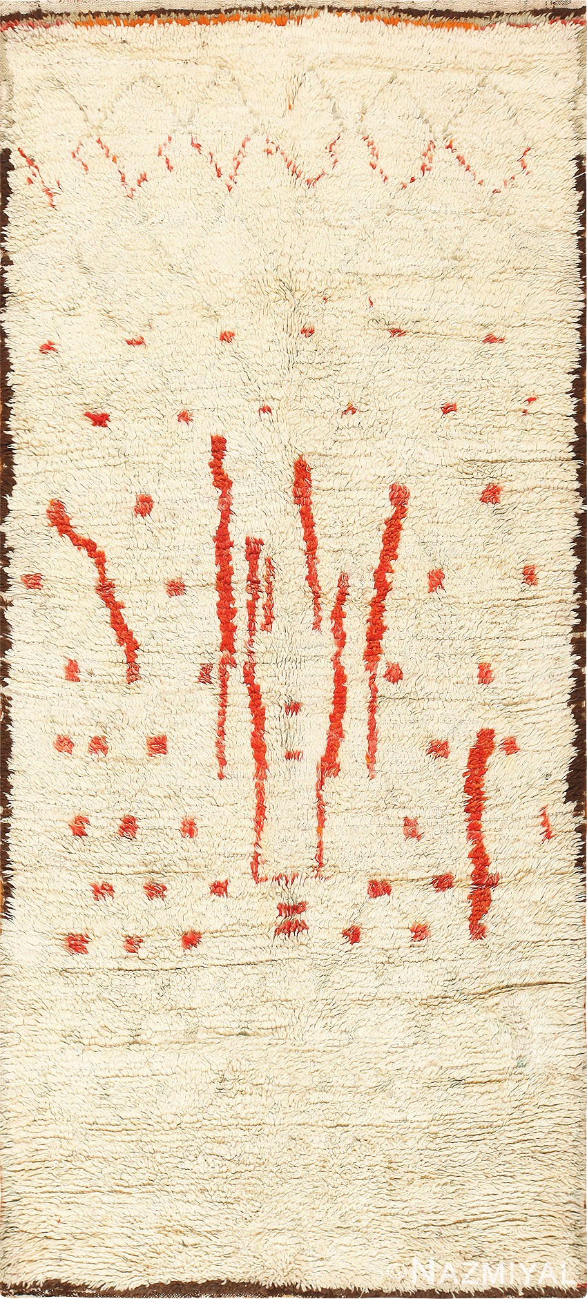 Vintage Moroccan Berber Rug 47935 Nazmiyal Antique Rugs