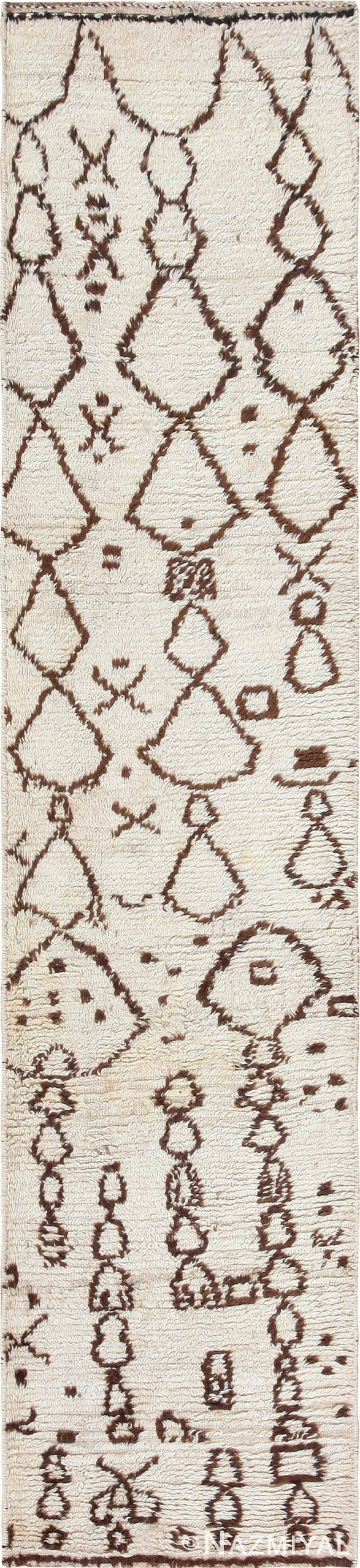 Vintage Moroccan Berber Runner Rug 47778 Nazmiyal Antique Rugs