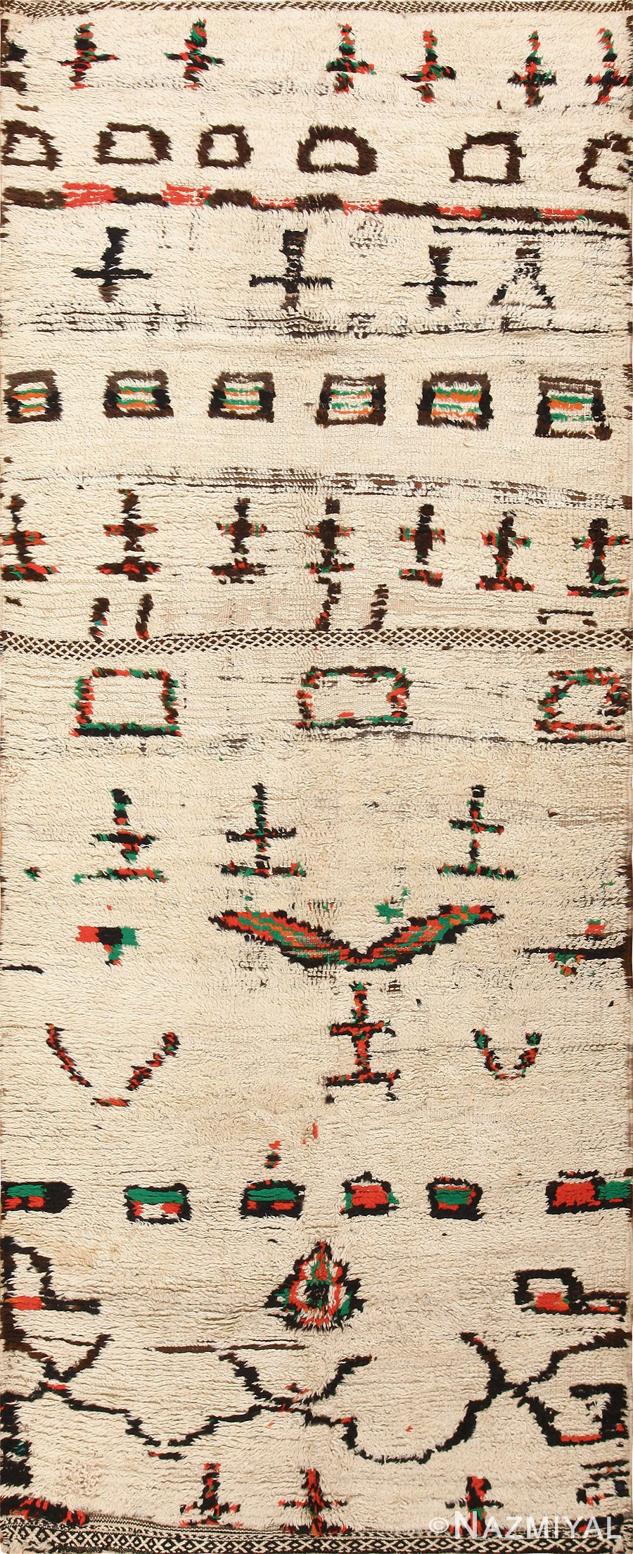 Vintage Moroccan Rug 47592 Detail/Large View