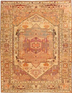 Antique Agra Oriental Rug 43249 Detail/Large View