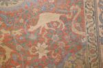 antique israeli bezalel rug 47463 closeup Nazmiyal