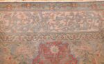 antique israeli bezalel rug 47463 text Nazmiyal