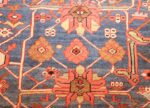 antique persian heriz serapi rug 48006 trio Nazmiyal