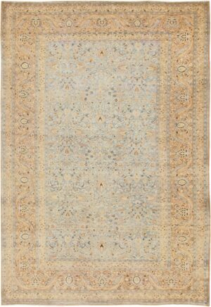 Antique Sky Blue Persian Khorassan Rug 47581 Nazmiyal Antique Rugs