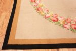 Corner Antique Spanish Savonnerie rug 47786 by Nazmiyal