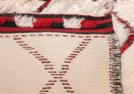 ivory background vintage moroccan berber rug 47901 weave Nazmiyal