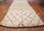 ivory background vintage moroccan berber rug 47901 whole Nazmiyal