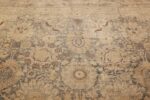 large antique light blue persian tabriz rug 47326 top Nazmiyal