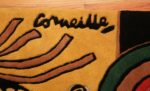 Signature Vintage Scandinavian Dutch rug 48016 designed by Corneille from Nazmiyal collection