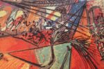 vintage pablo picasso rug by ege 47991 bridge Nazmiyal