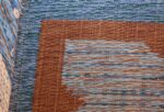 vintage swedish double sided rug 48008 weave Nazmiyal