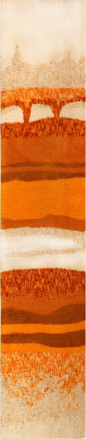 Vintage Swedish Rya Rug 47993 Nazmiyal Antique Rugs