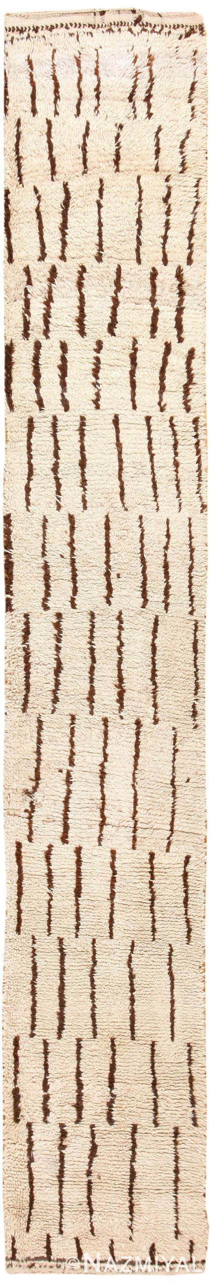 Vintage Moroccan Rug Runner 47976 Nazmiyal Antique Rugs