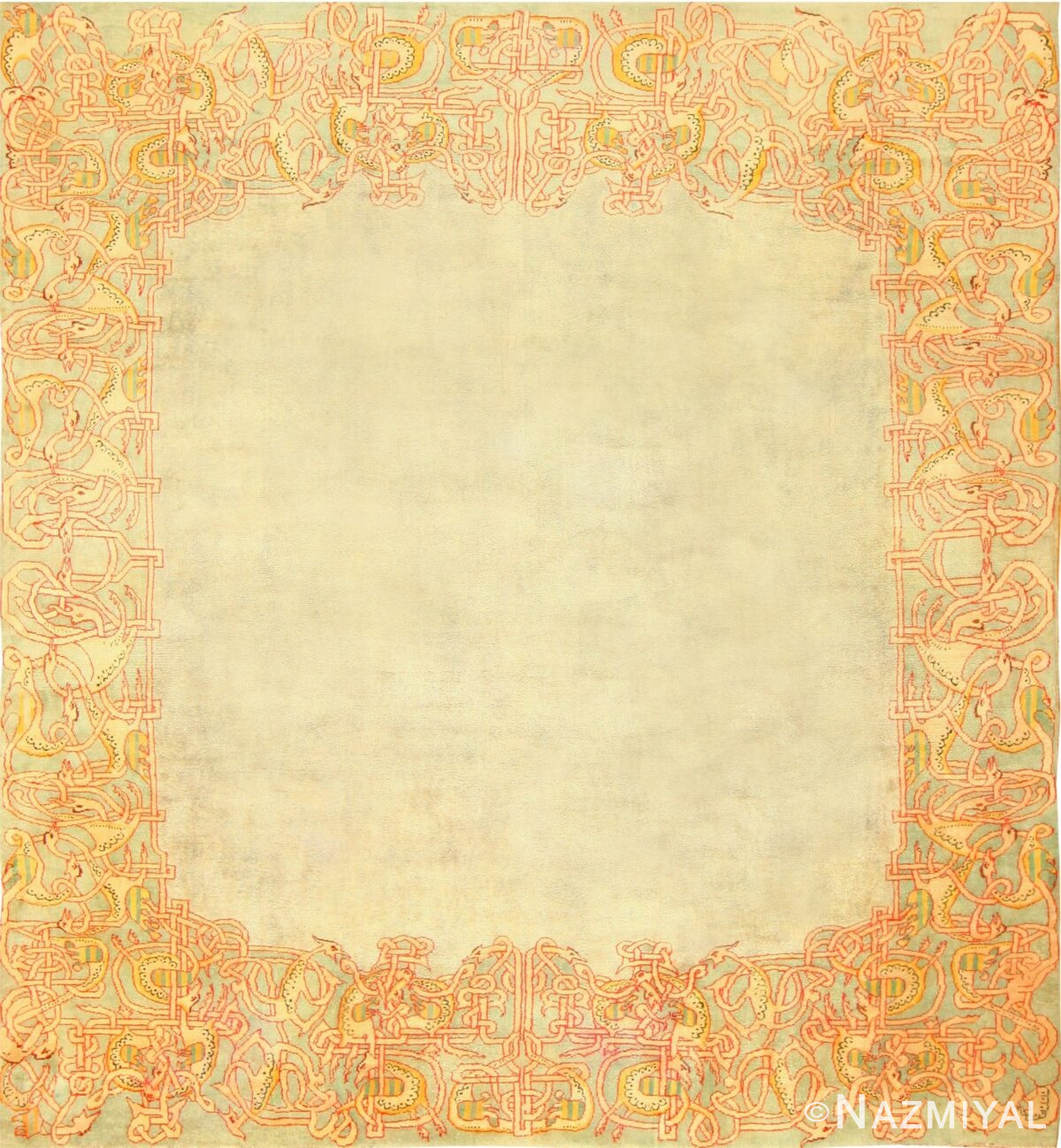 William Morris Arts and Crafts Rug 40224 Nazmiyal