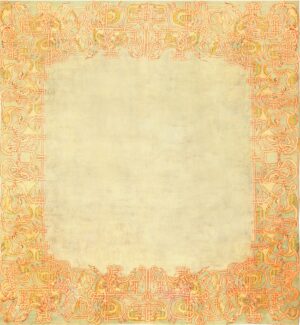 William Morris Arts and Crafts Rug 40224 Nazmiyal