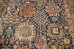 antique 17th century persian vase kerman carpet 45770 white Nazmiyal