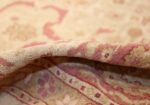 antique indian amritsar carpet 48002 pile Nazmiyal