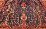antique persian bakhtiari tree of life rug 48004 field Nazmiyal