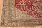 Antique Turkish Keysari Rug 47704 Corner Design Nazmiyal