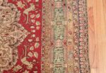 Antique Turkish Keysari Rug 47704 Green Border Nazmiyal