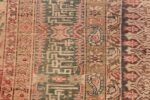 Antique Turkish Keysari Rug 47704 Knots Back Nazmiyal