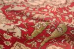 Antique Turkish Keysari Rug 47704 Red Pile Nazmiyal