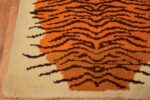 Corner Vintage animal pelt design Swedish rya rug 48037 by Nazmiyal