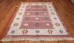 Vintage Swedish Kilim by Svensk Hemslojd 48049 Whole Nazmiyal