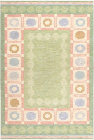 Vintage Swedish Kilim Rug by Anna Johanna Angstrom 48048 Nazmiyal