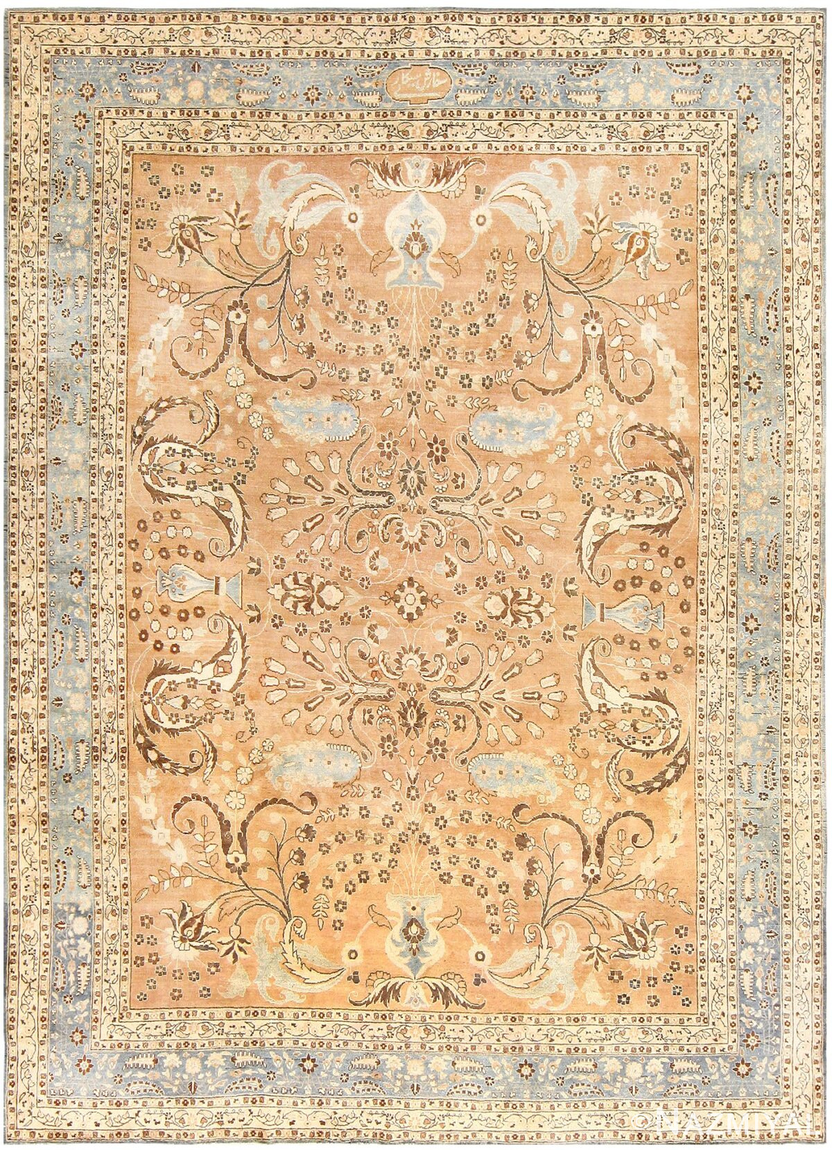 Antique Persian Khorassan Rug #47764 by Nazmiyal Antique Rugs