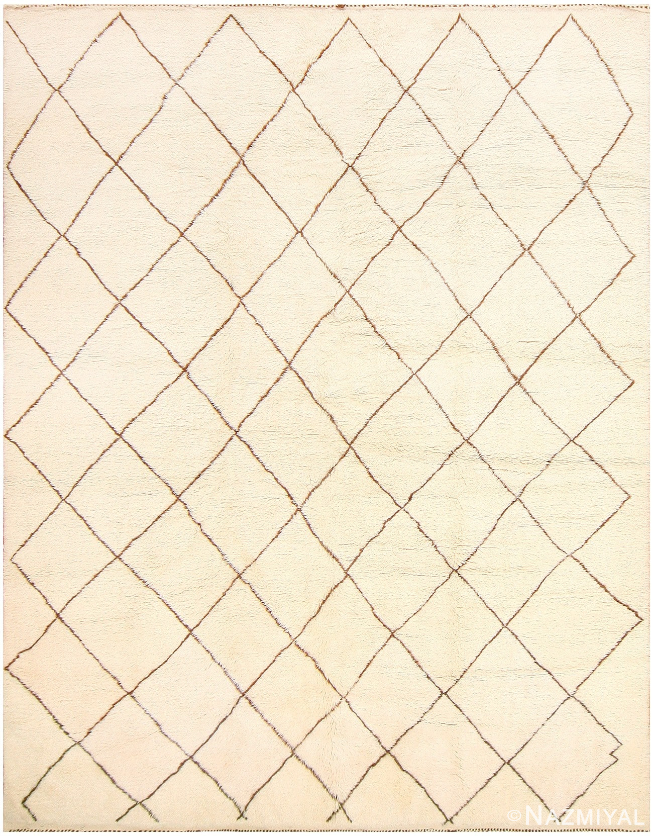 Contemporary Moroccan Rug 48081 Detail/Large View