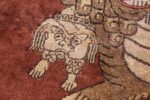 antique 17th century chinese fu dogs rug 48031 baby Nazmiyal