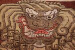 antique 17th century chinese fu dogs rug 48031 dog Nazmiyal