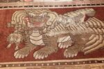 antique 17th century chinese fu dogs rug 48031 field Nazmiyal