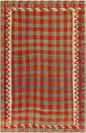 Antique Caucasian Shahsavan Rug 48146 Detail/Large View