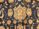 Field Of Antique Indian Agra Rug 46781 by Nazmiyal