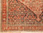 Antique Persian Senneh Runner Rug 48089