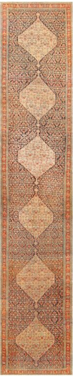 Antique Persian Senneh Runner Rug 48089 by Nazmiyal